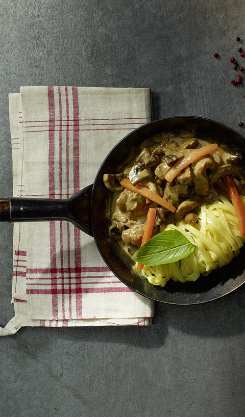 Recette émincé de porc, Maison Steffen boucherie Luxembourg