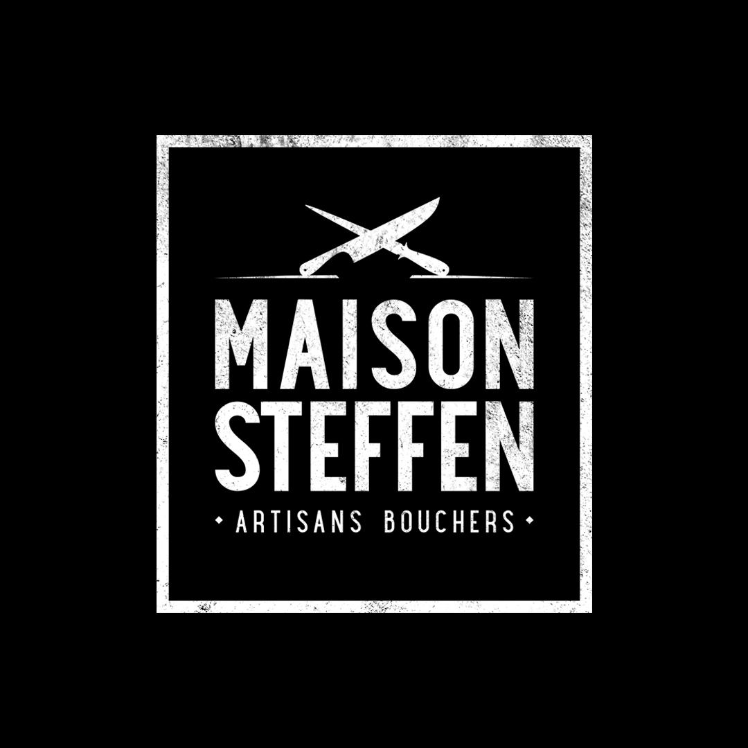 Nouveau Logo Maison Steffen Négatif et vintage