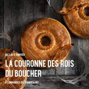 Galette des Rois de votre boucher chez Maison Steffen Luxembourg