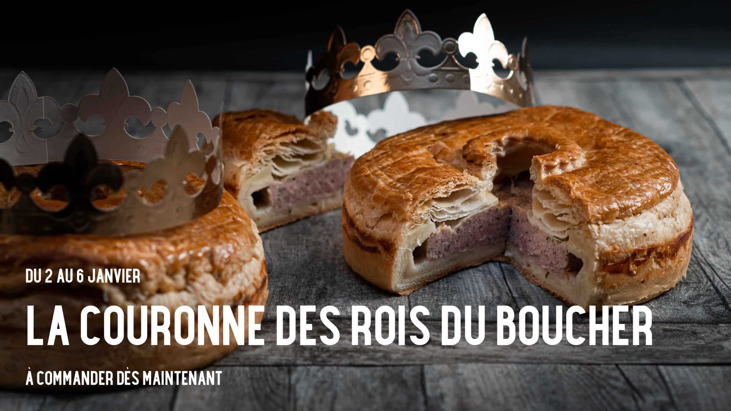 Galette des Rois de votre boucher chez Maison Steffen Luxembourg